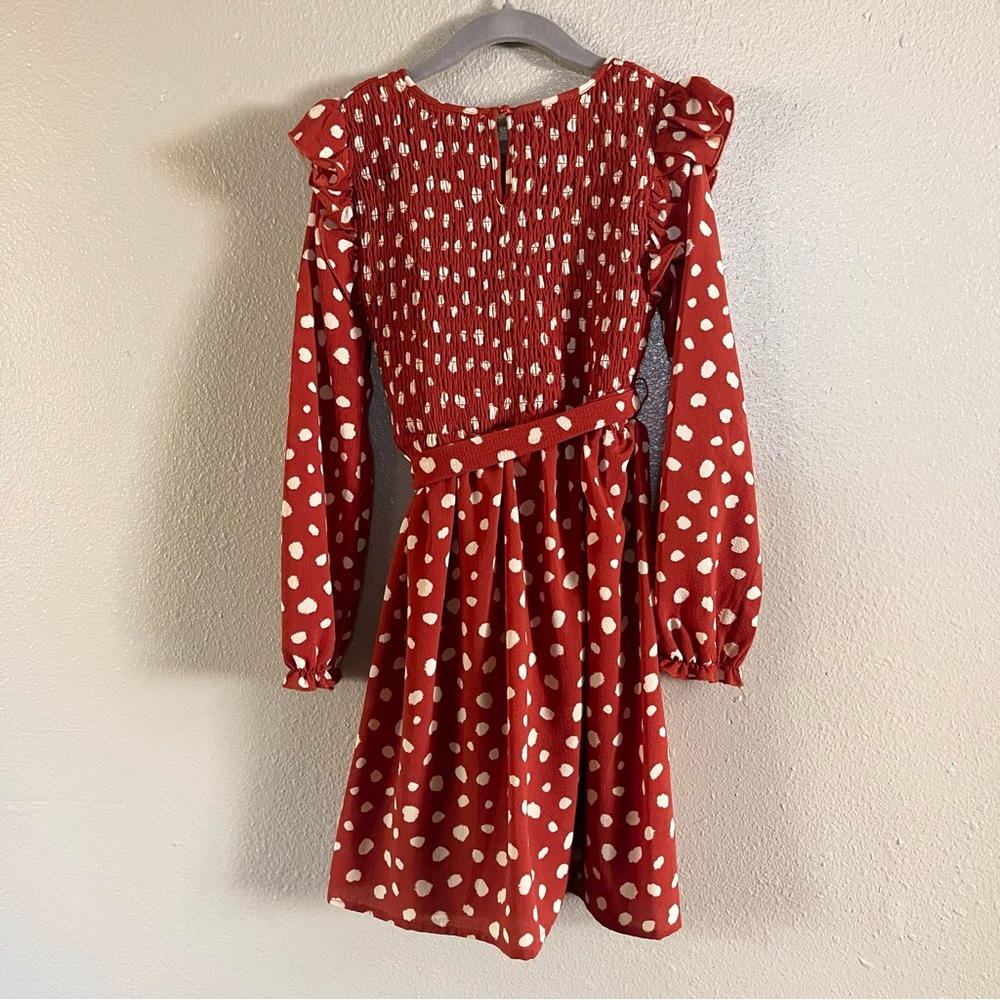 Speechless Big Girls Long Sleeve Fit + Flare Dress, Size 8